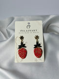 Earrings Pendent Strawberries