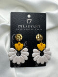 Earrings Pendent Daisy Flower