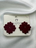 Earrings Amaranth Flower