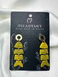 Earrings Pendent Little Fish Lime Color