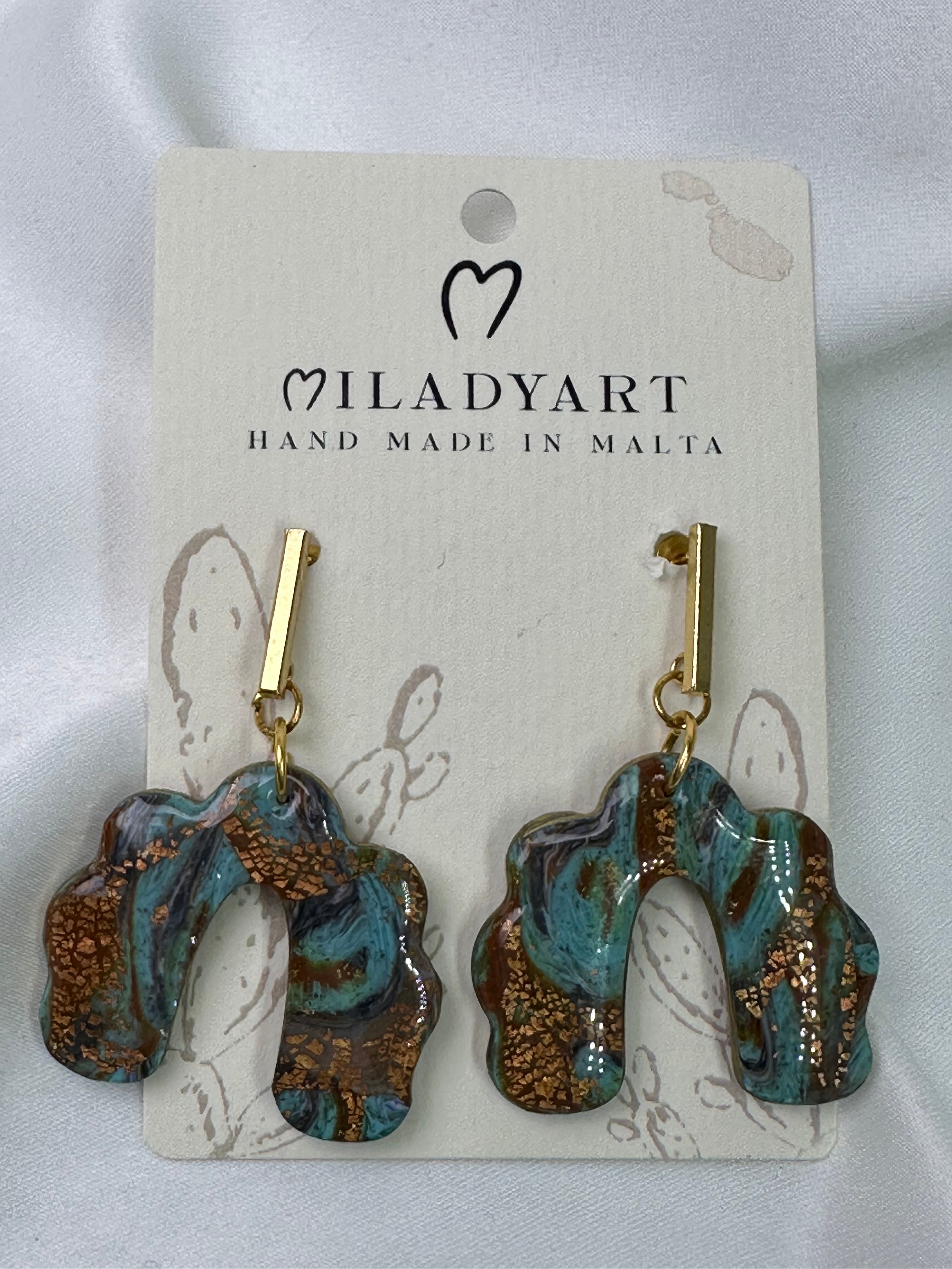 Earrings Pendant Geometrics