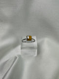 Ring Adjustable Size Small Yellow