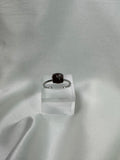 Ring Adjustable Size Small Dark Brown