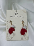 Earrings Pendant Chistmas Gloves