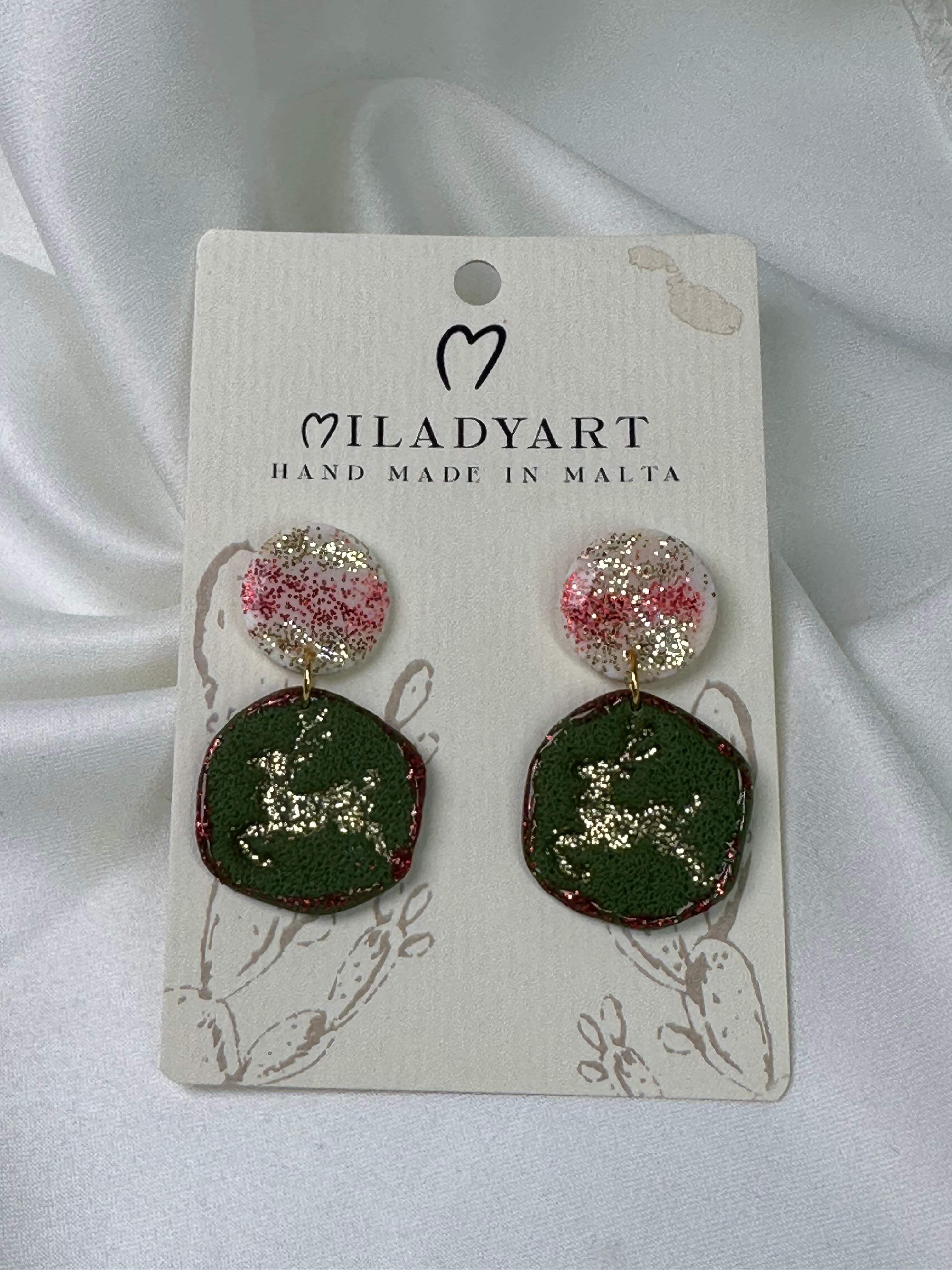 Earrings Pendant Chistmas Kite