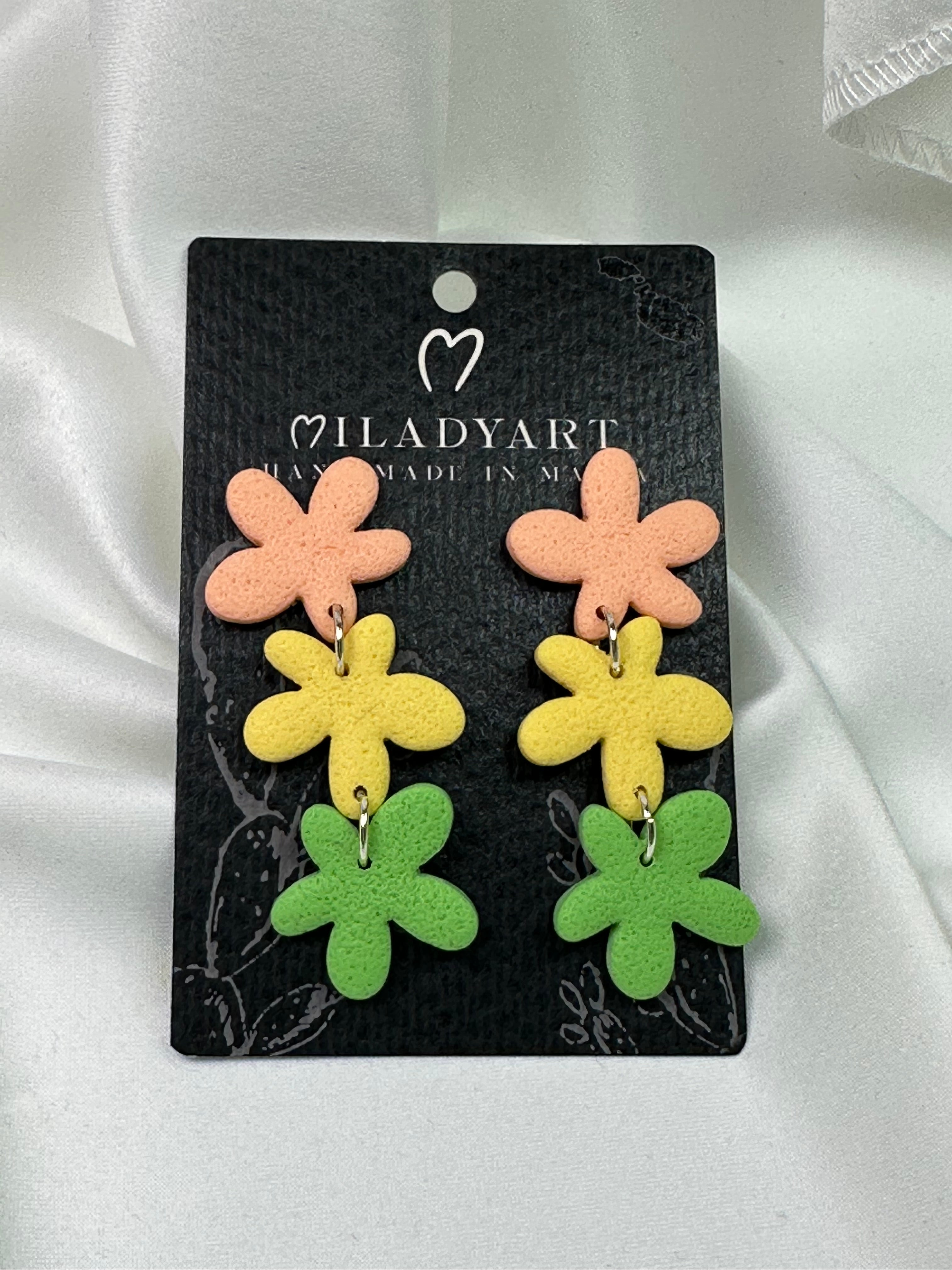 Earrings Pendant Flower
