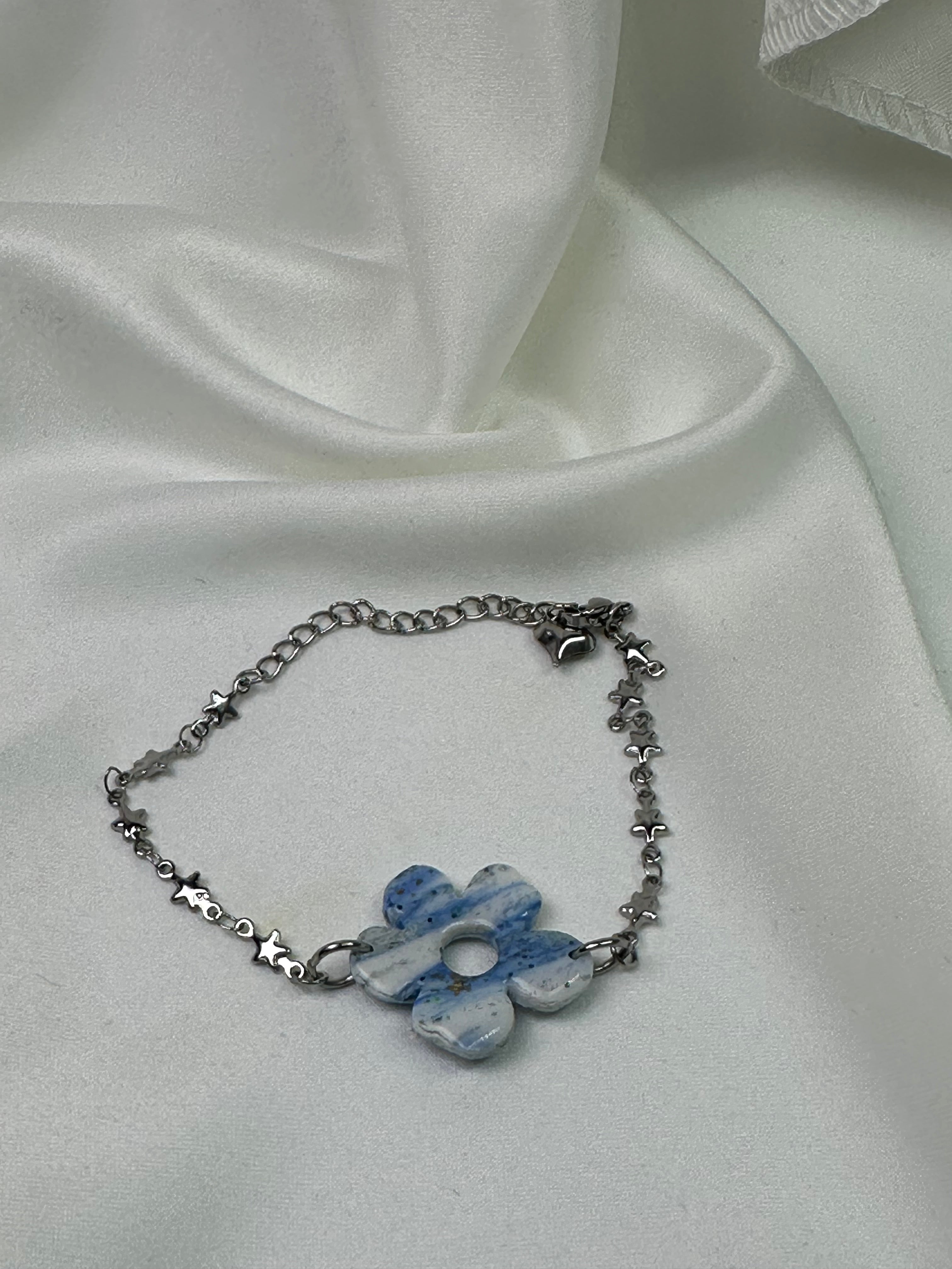 Bracelet Steel Light Blue